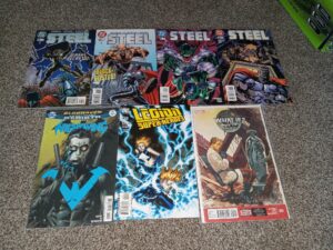 7 Super Hero Comics (See Details)