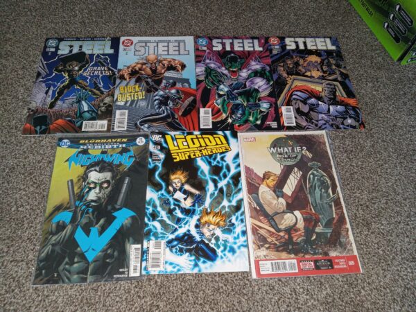 7 Super Hero Comics (See Details)
