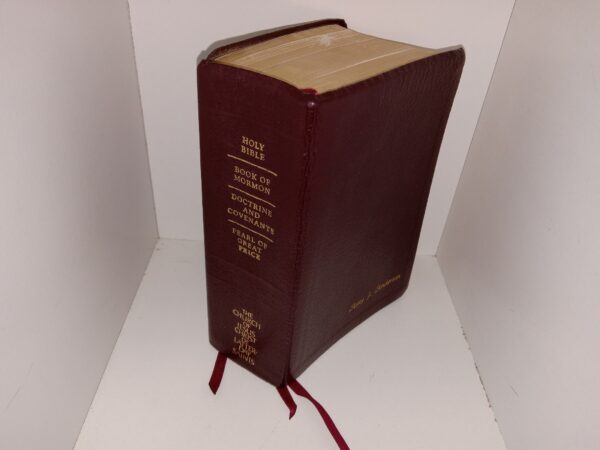 LDS, Burgundy Leather, Quadruple Combination (1998)