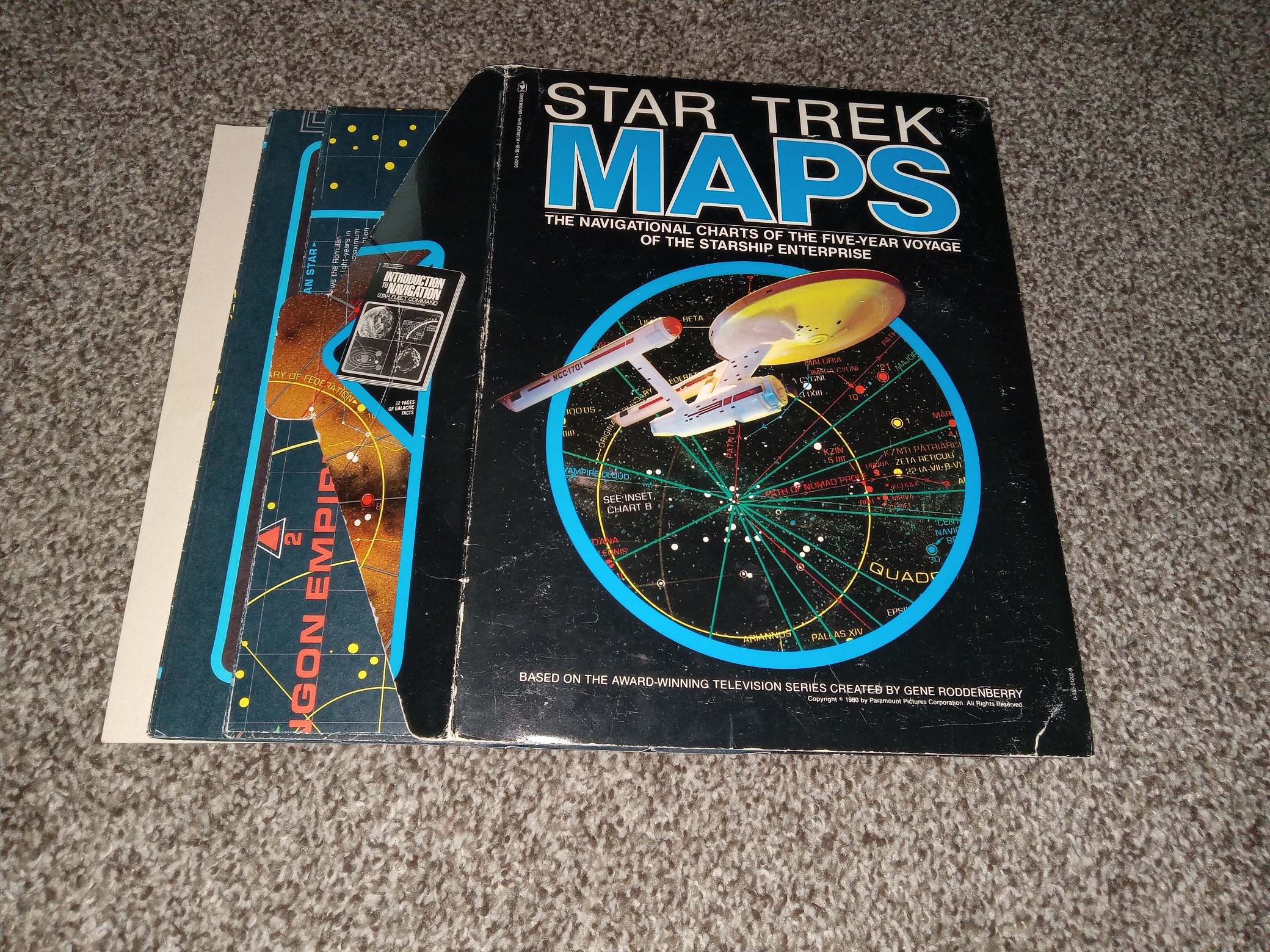 Star Trek Maps: The Navigational Charts of the Five-Year Voyage of the Starship Enterprise (1980)
