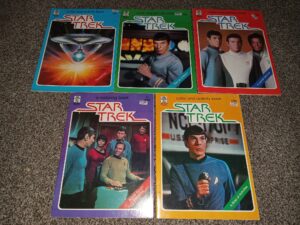 5 Different Star Trek Color and Activity Books (See Details)