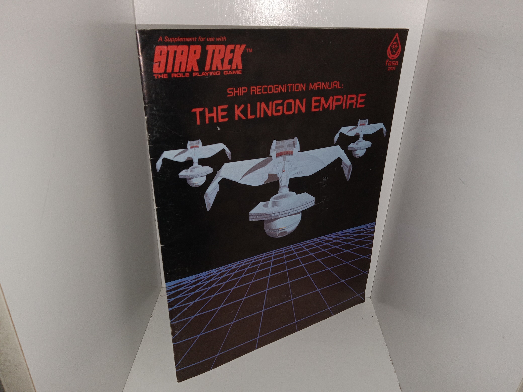Star Trek The Role Playing Game: Ship Recognition Manua: The Klingon Empire (1983) ~ Written by Dave Tepool
