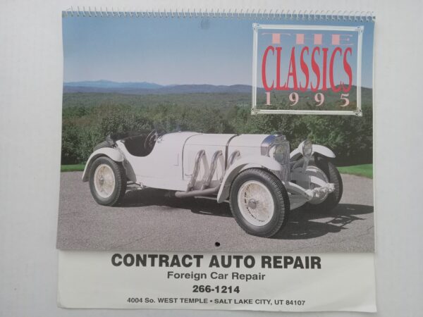 The Classics 1995 Automobile Calendar (1995)
