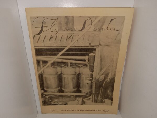 Flying Duster: Official Publication of the Horseless Carriage Club of Utah: Vol. 2, No. 1 (Unknown Publishing Date)