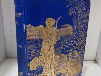 1891 - The Blue Poetry Book - Andrew Lang (Signed) - Hardcover