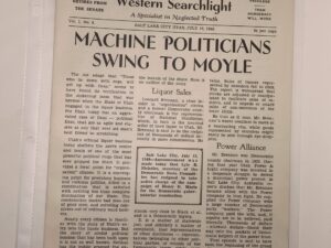 The Western Searchlight: Vol. 1, No. 4, July 16, 1940