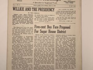 The Western Searchlight: Vol. 1, No. 2, July 2, 1940