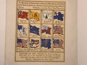 A Collection of Flags of the American Revolution poster