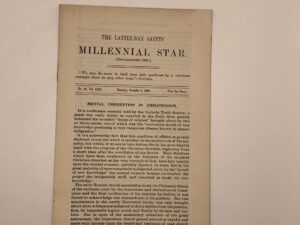Millennial Star No 49 Vol LXXI Thursday, December 9, 1909