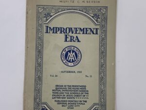 Improvement Era: Vol. 26, No. 11, September, 1923