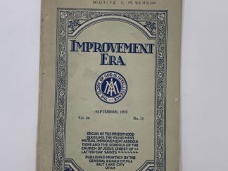 Improvement Era: Vol. 26, No. 11, September, 1923