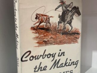 1937 - Cowboy in the Making (First Edition), Will James - Hardcover