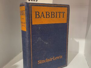 1922 – Babbit – Sinclair Lewis – Hardbound