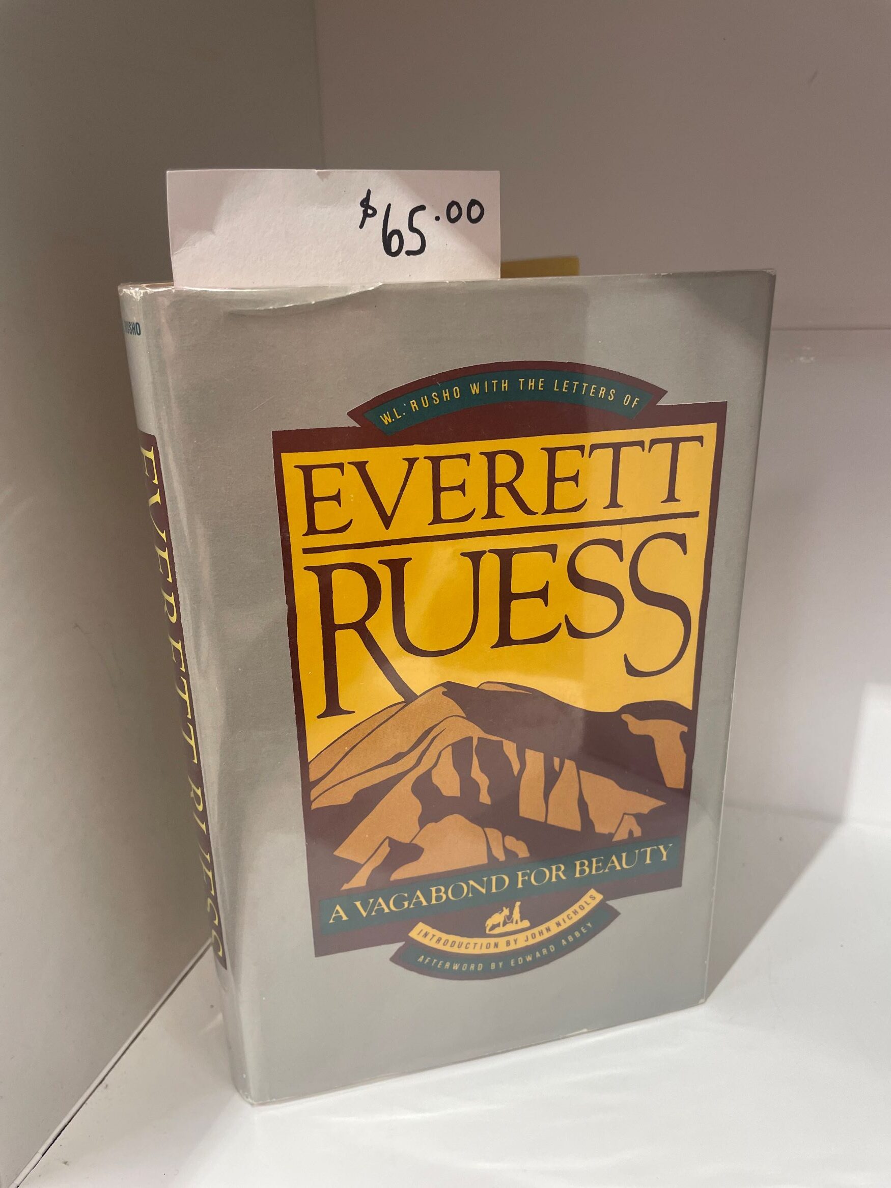 1983 – A Vagabond For Beauty – Everett Ruess – Hardcover