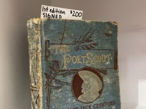 1886 – The Poet Scout (First Edition, Signed) – Capt. Jack Crawford – Hardcover