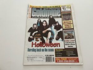 2000- Goldmine: Just in time for HELLOWEEN bursting back on the scene- November 17,2000 Vol. 26 No. 23 Issue 530