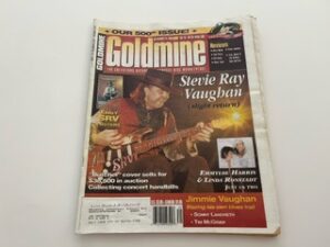 1999- Goldmine: Stevie Ray Vaughan (slight return) – September 24,1999 Vol. 25 No. 20 Issue 500