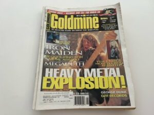 1999- Goldmine: Heavy Metal Explosion – May 21,1999 Vol. 25 No. 11 Issue 491