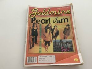 1993- Goldmine: Pearl Jam: Family Tree – August 20,1993 Vol. 19 No. 17 Issue 341