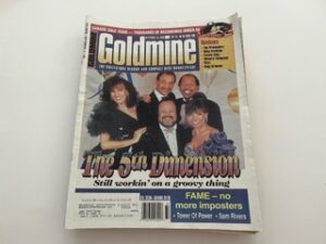 1999- Goldmine: The 5th Dimension Still workin’ on a groovy thing – September 10,1999 Vol. 25 No. 19 Issue 499
