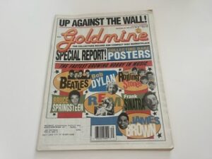 1995-Goldmine: Special Report! Collecting Rare Posters– September 29, 1995 Vol. 21 No. 20 Issue 396