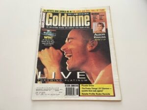 2000- Goldmine: Live Throwing Platinum – February 11,2000 Vol. 26 No. 3 Issue 510
