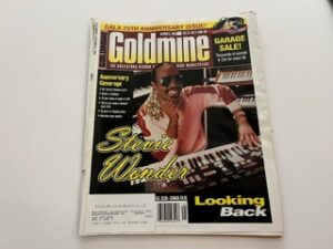 1999- Goldmine: Stevie Wonder: Looking Back – October 8,1999 Vol. 25 No. 21 Issue 501