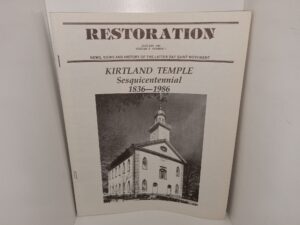 Restoration: News, views and History of the Latter Day Saint Movement: Vol. 5, No. 1, January 1986 (1986)