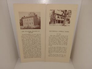 2 LDS Pamphlets: The Wilford Woodruff House / The Heber C. Kimball Home (See Details)