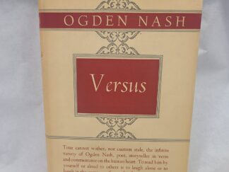 Versus-Ogden Nash-Hardcover with dust-jacket-Signed by Author (Fourteenth Printing, First Edition 1949)