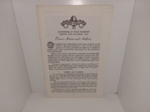 Daughters of Utah Pioneers Lesson for October, 1981: Pioneer Artisans and Artifacts (1981)