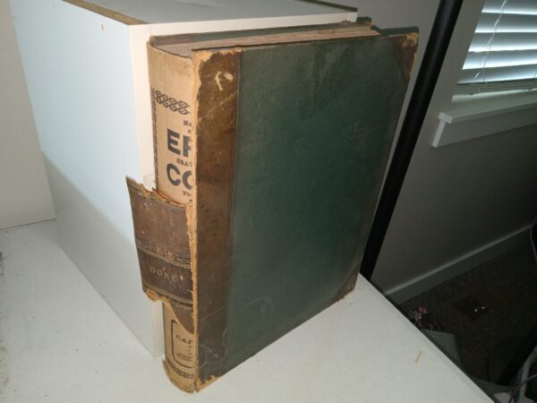 Paradise Lost (3/4 Leather) (Unknown Publishing Date) ~ by John Milton, Edited with Notes and a Life of Milton by Robert Vaughan, D.D.