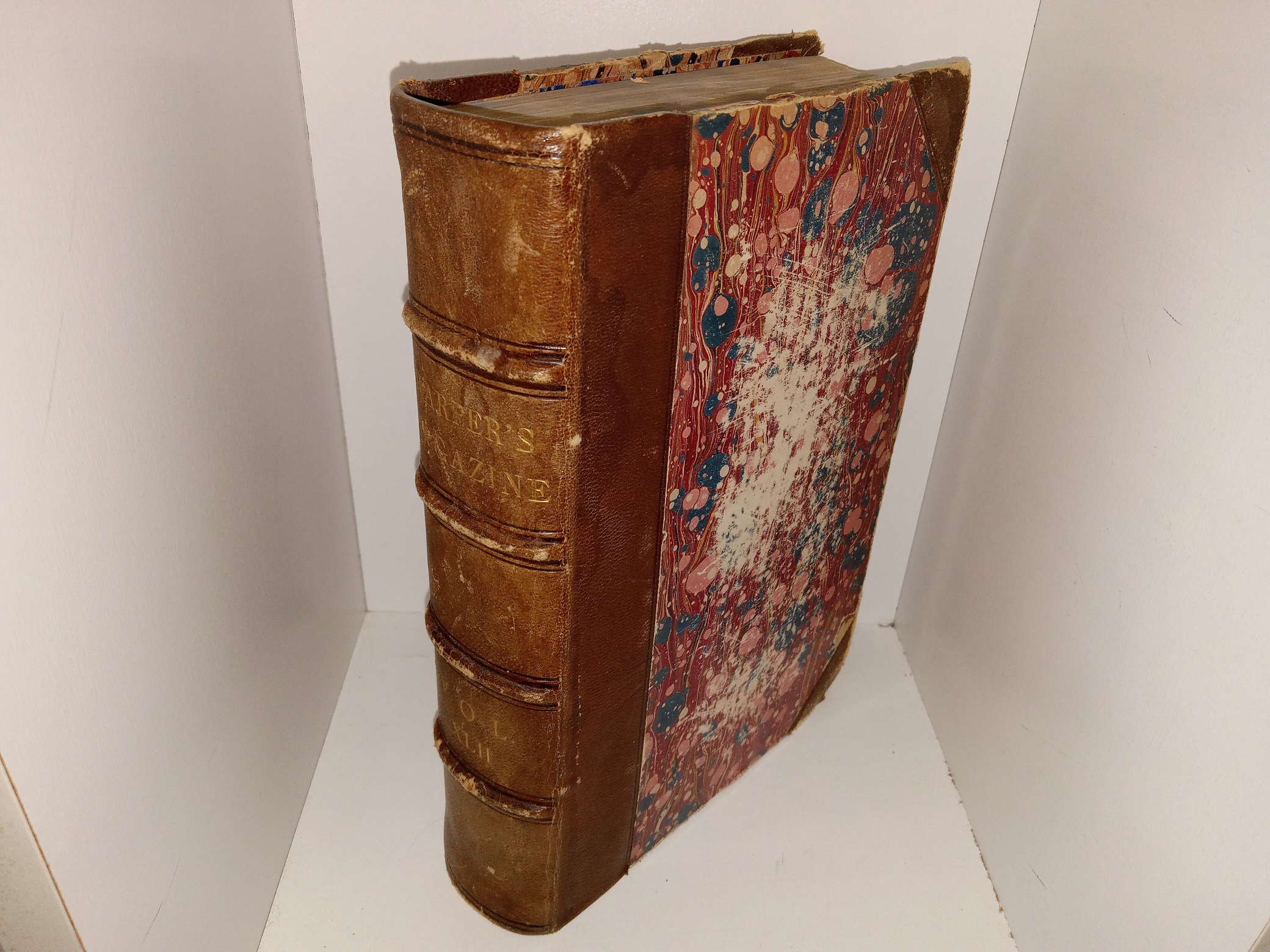 Harper’s New Monthly Magazine: Vol. 42, December, 1870, to May, 1871 (3/4 Leather) (1871)