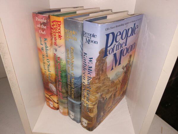4 Books from the First North Americans Series: People of the Owl / People of the Weeping Eye / People of the Raven / People of the Moon (See Details)