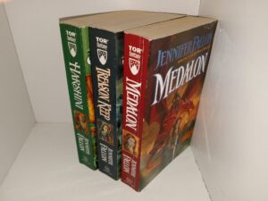 3 Novels by Jennifer Fallon: Harshini / Treason Keep / Medalon (See Details)