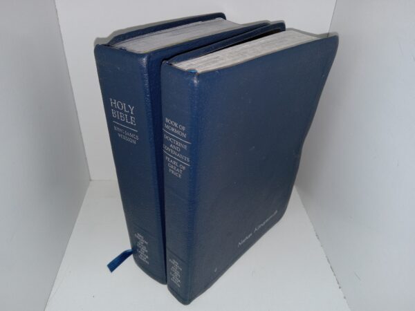 LDS, Blue Vinyl, Triple Combination and Holy Bible (2004, 2008)