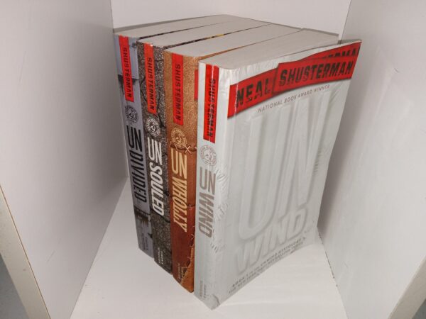 The Unwind Dystology Books 1-4 by Neal Shusterman: Un Wind / Un Wholly / Un Souled / Un Divided (See Details)