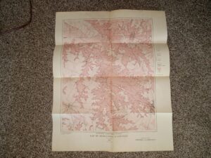 Kentucky Geological Survey: Map of Georgetown Quadrangle: 1913 (Fold-up Map) (1913)