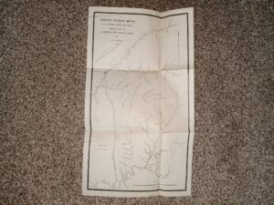 Kentucky Geological Survey: Sketch Map of A Portion of Rowan County (Fold-Up Map) (1913) ~ by L. M. Sellier