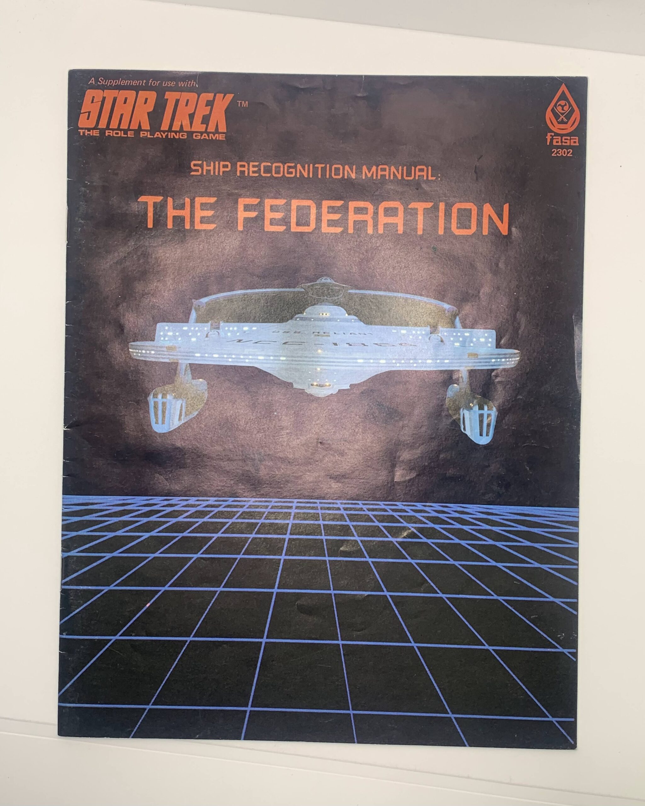 Star Trek The Role Playing Game: Ship Recognition Manual: The Federation (1983) ~ Written by Dave Tepool