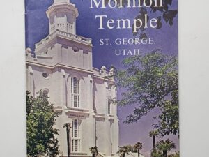 The Mormon Temple St. George, UT (1960)