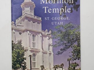 The Mormon Temple St. George, UT (1960)