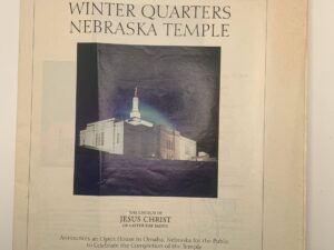 Winter Quarters, Nebraska Temple Dedication ad (2001)