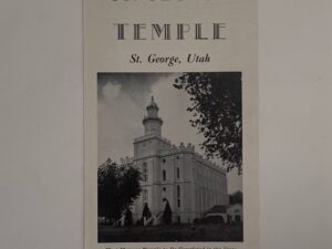 St. George Temple Information Bureau Pamphlet