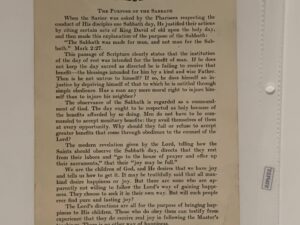 Bishop’s Message for July, 1932 (Salt Lake Stake)