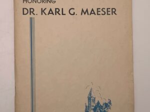 Honoring Dr. Karl G. Maeser ~ Rare Little LDS Booklet