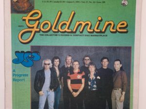 1991-Goldmine: Yes –August 9, 1991 Vol. 17 No. 16 Issue 288