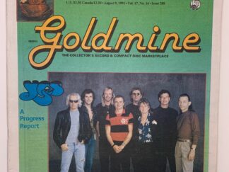 1991-Goldmine: Yes –August 9, 1991 Vol. 17 No. 16 Issue 288