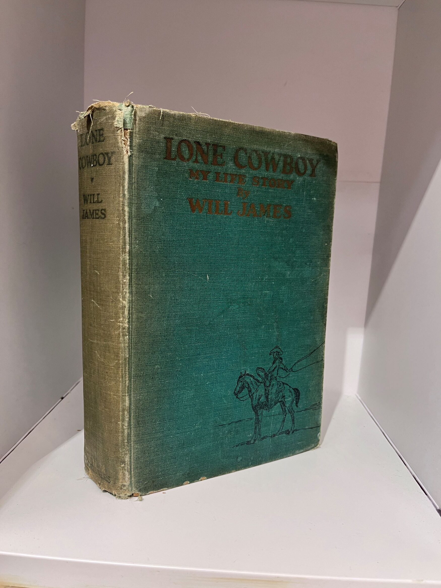 1936 – Lone Cowboy, My Life Story – Will James – Hardcover