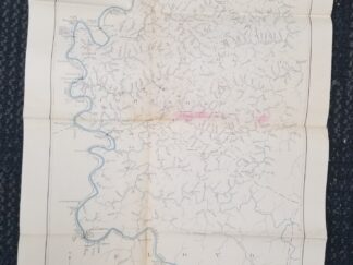 1913 — Map of Upper Big Sandy Valley (Sheet 3) — By L. M. Sellier — Measures about 22 inches Tall